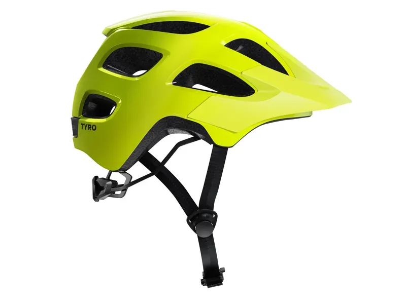 Trek Tyro Youth Helmet in Radioactive Yellow/Power Surge-4