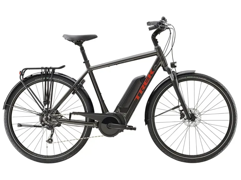 Trek Verve+ 2 300wh Electric Hybrid Bike in Black
