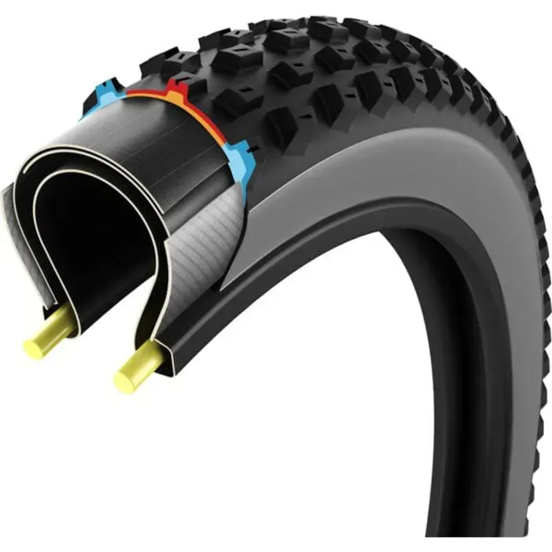 Vittoria Mezcal III 27.5X2.1 XC Blk Anthracite G2.0 Black Tyre-1