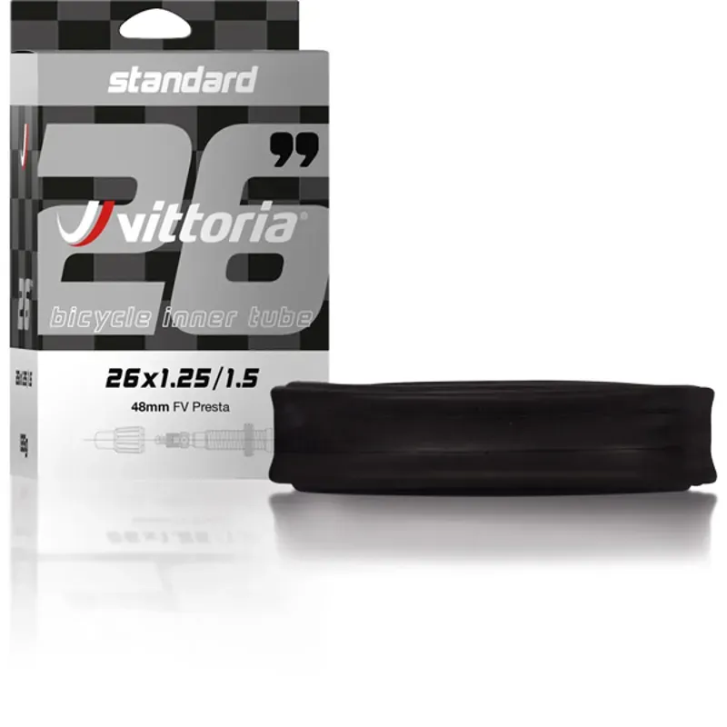 Vittoria Standard Presta Valve Inner Tube - 80mm 700x20/28c FV