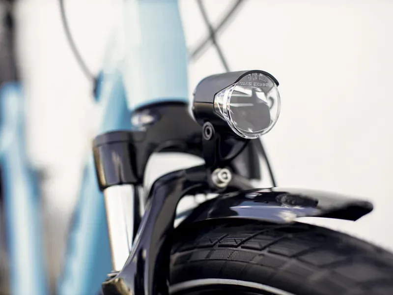 Trek Verve+ 2 Lowstep 300wh Electric Hybrid Bike in Blue-3