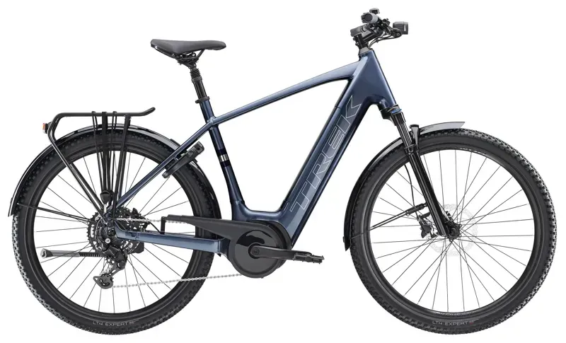Trek Verve+ 4 545WH E-Hybrid Bike in Galactic Grey