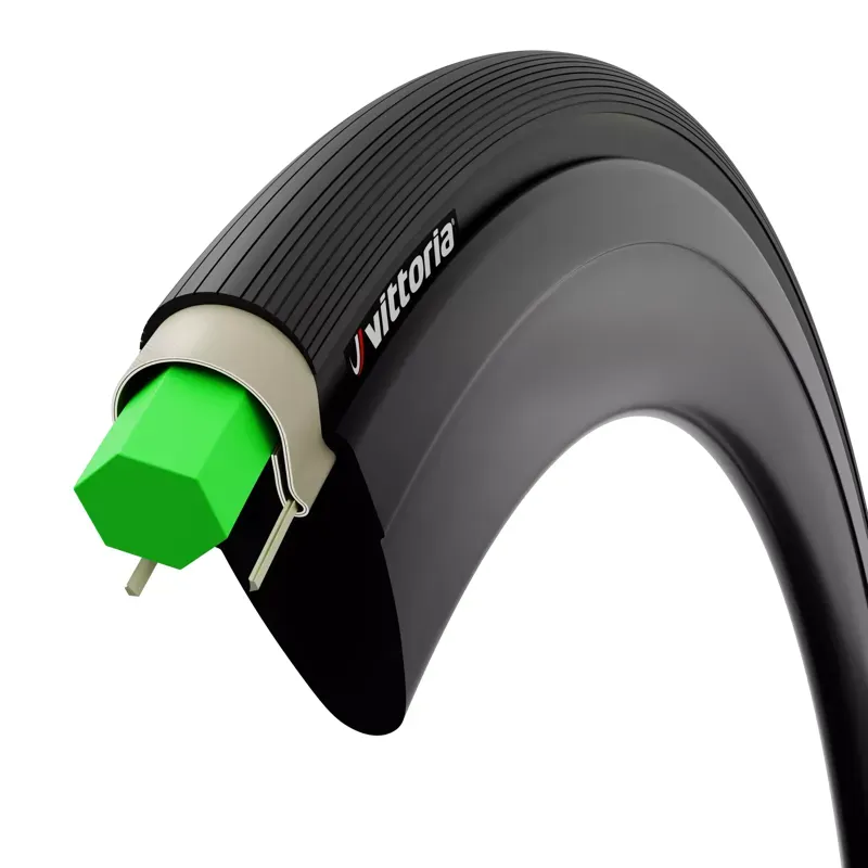 Vittoria Air-Liner Road Tyre Light 700c in Green