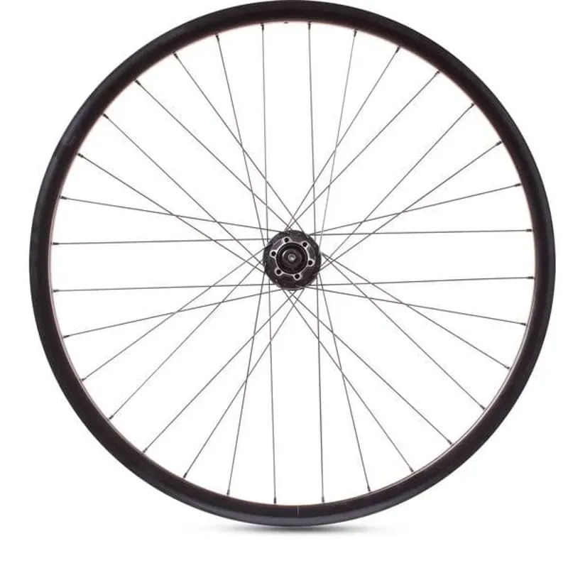 M Part Gravel Rear Wheel Shimano Deore 6 Bolt Hub QR 135mm 700c TLR Rim black-1